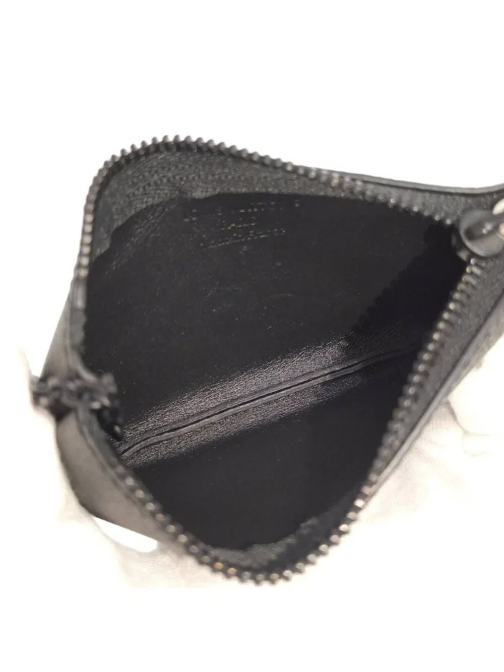 Louis Vuitton Card & Key Case Pochette Cles Monogram Midnight Key Holder